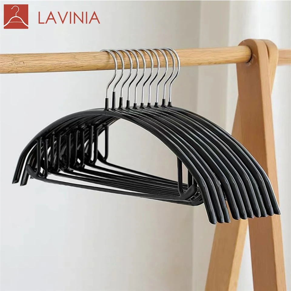 Half Round Pvc Coating Metal Hangers
